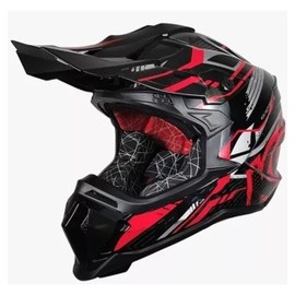 [7502305891350] KOV CASCO CROSS DIRT ROJO L