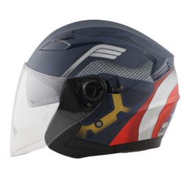 [M-34CA1.1] CASCO EDGE / MARVEL  CAPITAN AMERICA MATE      S