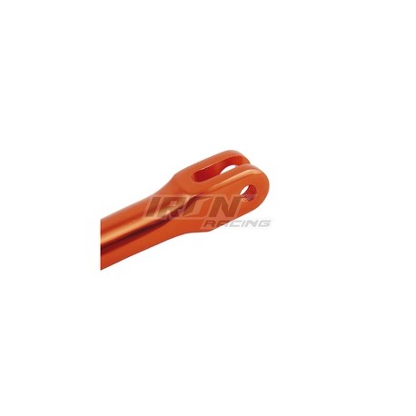 [POS-1616-2001T] POSAPIE LATERAL ALUMINIO REFORZADO NARANJA