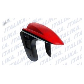 [F16010109] SALPICADERA DELANTERA NEGRO/ROJO GS150