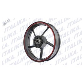 [F15030136] RIN TRAS NEGRO FILO ROJO 250SZ