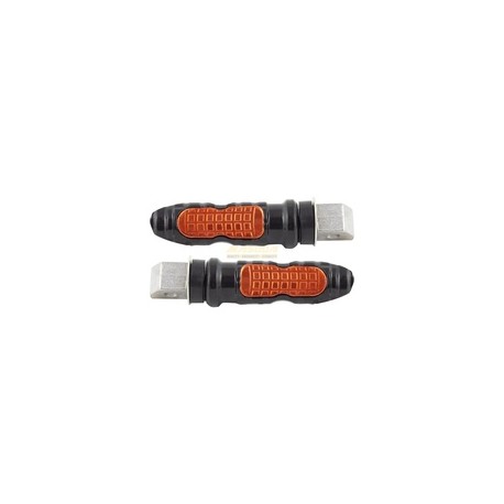 [POS-1616-0816T] JUEGO POSAPIE TRASERO ALUMINIO MSD-816 NARANJA