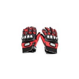 [GUA-7107-0030A] GUANTE P/MOTOCICLISTA IRON RACING HERO ROJO TALLA M