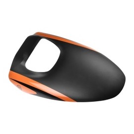 [F13012109] CUBIERTA FR SUP NEGRO MATE NARANJA, DS125