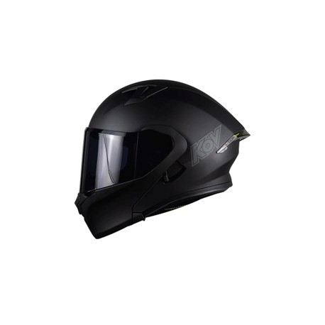 [7502305897352] KOV CASCO FURIA SOLIDO NEGRO MATE L