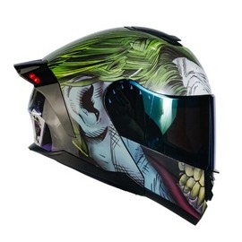 [7502305895105] DC CASCO ZERO JOKER VERDE M