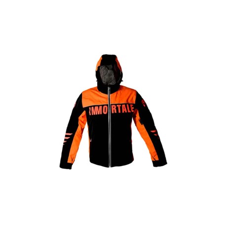 [IMURORG-XL] CHAMARRA IMMORTALE URBAN | BLACK/ORANGE