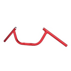 [BAS-1103-8096] MANUBRIO ALUMINIO MARIPOSA IRON RACING 3.5*65CM COLOR ROJO