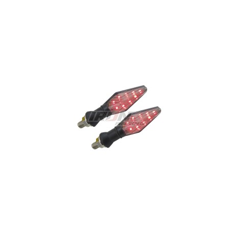 [DIR-3213-0613] DIRECCIONAL BI-COLOR 12V 12 LED'S 3 CABLES LUZ