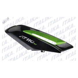 [F13011408] CUBIERTA DEL SUP IZQ NEGRO VERDE AT110RT CON LED