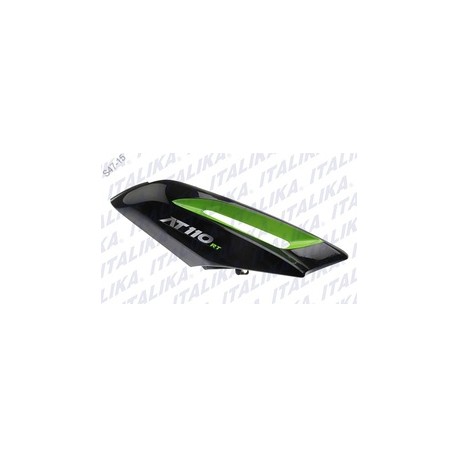 [F13011408] CUBIERTA DEL SUP IZQ NEGRO VERDE AT110RT CON LED