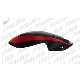 [F13011472] CUBIERTA FARO LATERAL DER NEGRO ROJO DT200 SPORT