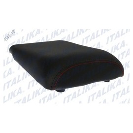 [F03010106] ASIENTO TRASERO COSTURAS ROJAS RT200