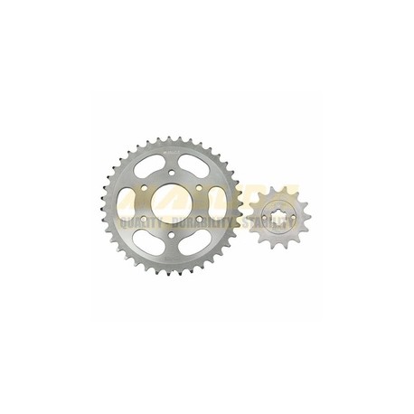 [ENG-1505-0227] KIT ENGRANES ACERO 1045 MASUDA 520-39T/14T