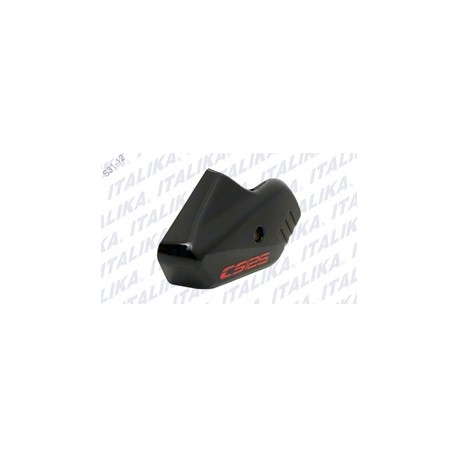 [F13010619] CUBIERTA IZQ HORQ NEGRA/ROJA CS125, CS125 LED