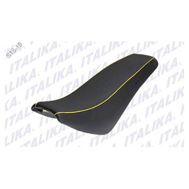 [F03010185] ASIENTO NEGRO LINEA AMARILLA DM150 2017