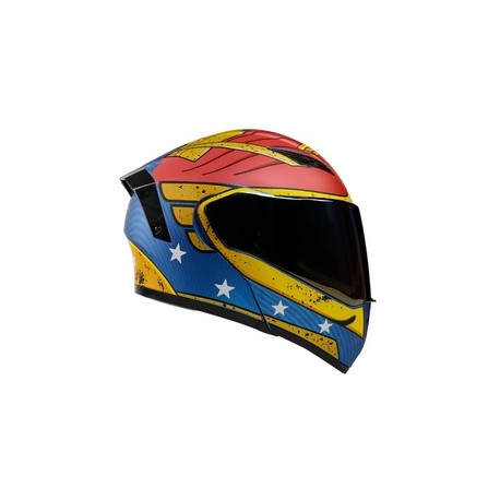 [7502305896102] DC CASCO ESTELAR WONDER WOMAN ROJO XL