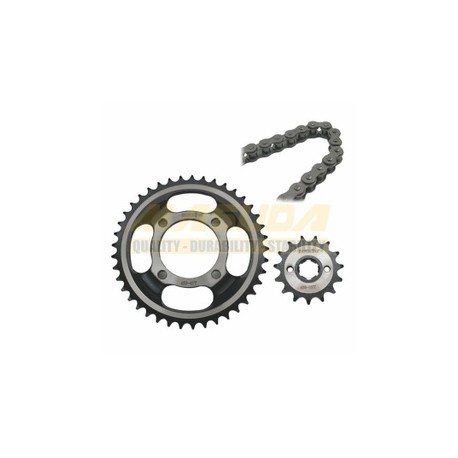 [ENG-1505-3107] KIT ENGRANES C/CADENA MOTOKING 41T/15T 428H*104