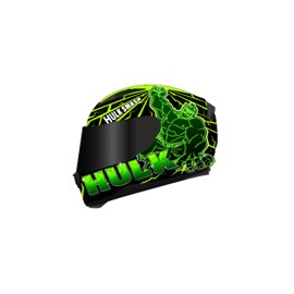 [M-83H1.3] CASCO INTEGRAL MARVEL  HULK    MATE  L