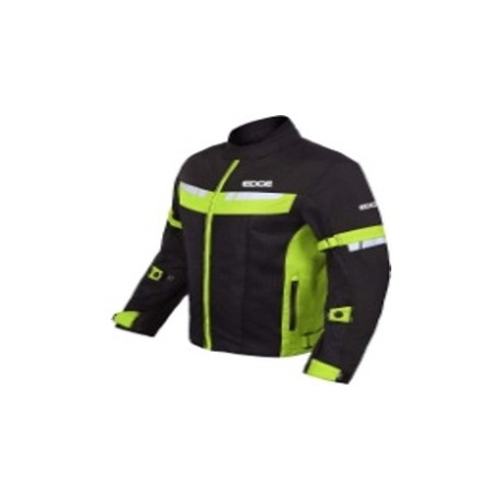 [ED-1040.7.4] JACKET EDGE  NEGRO / NEON AMARILLO TALLA XL