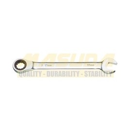 [HER-9000-0731] LLAVE COMBINADA CON MATRACA 17X17MM