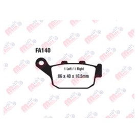 [BAF-1301-FA140] BALATAS DE FRENO 250Z/170Z/RT200/ RT200GP