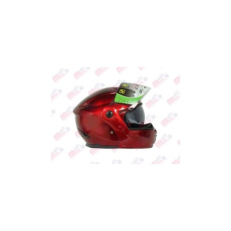 [CAS-YBK-RJO] CASCO ABATIBLE ROJO YBK