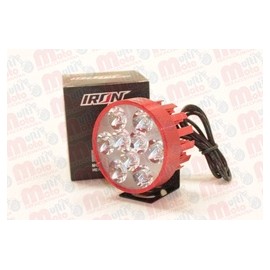 [FOB-3216-1575R] FARO AUXILIAR LEDS P/MOTOCICLETA IR1575 8-80V 18W ROJO