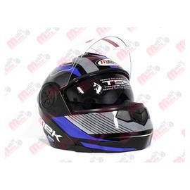 [AC1B-J107-001] CASCO ABATIBLE NEGRO/AZUL