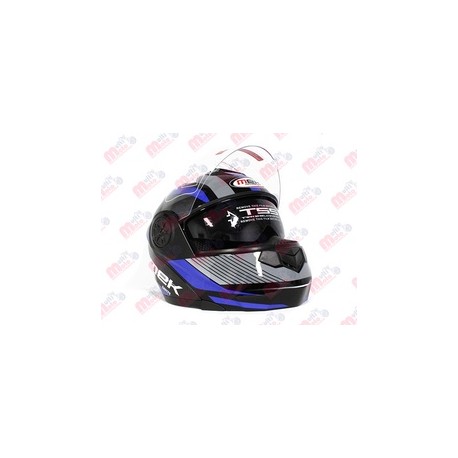 [AC1B-J107-001] CASCO ABATIBLE NEGRO/AZUL