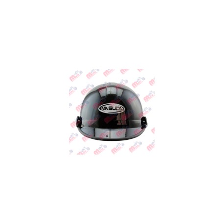 [CAS-7101-1003] CASCO 1/2 CACHUCHA ABS DE ALTO IMPACTO CALIDAD ISO MSD-300 NEGRO BRILLO