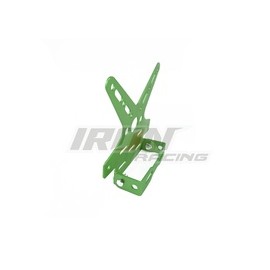 [POR-6799-0001V] PORTA-PLACA ALUMINIO DECORATIVO VERDE