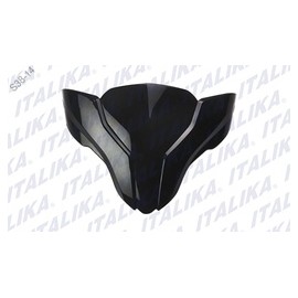 [F13011136] CUBIERTA FRONTAL NEGRO BRILLANTE FT200 AMARILLA