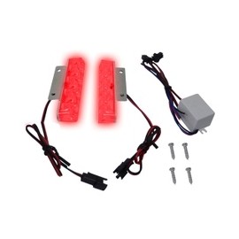 [20-5103-001] LUZ ESTROBO ROJO/ROJO SET 12V