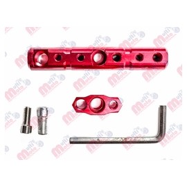 [BAS-1103-9605] BARRA DE INSTALACION EN BASE ESPEJO DE MOTOCICLETA IR9601 ROJO