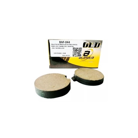 [BAF-044] BALATAS DE FRENO DELANTERO (DISCO)