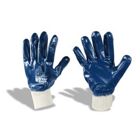 [EPPG-14GG] GUANTE DE ALGODON GRANDE REC COMP DE NITRILO C/PUÑO