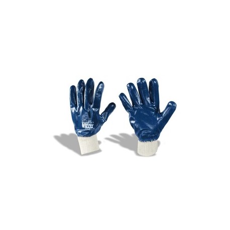 [EPPG-14GG] GUANTE DE ALGODON GRANDE REC COMP DE NITRILO C/PUÑO