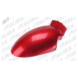 [F16010215] SALPICADERA DEL POSTERIOR ROJO METALICO 150 LED