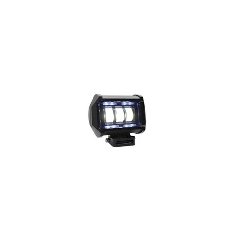 [RS-LED-13011W-BU] FARO AUXILIAR CUADRADO 3 LED CON LUPA CON