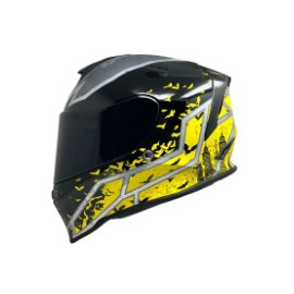 [7502305895945] DC CASCO KROON BATMAN AMARILLO XL