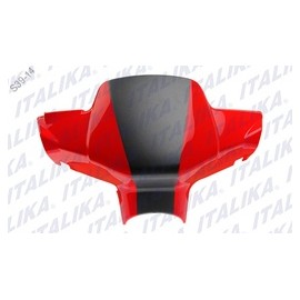 [F13011057] CUBIERTA FRONTAL NEGRO ROJO WS150