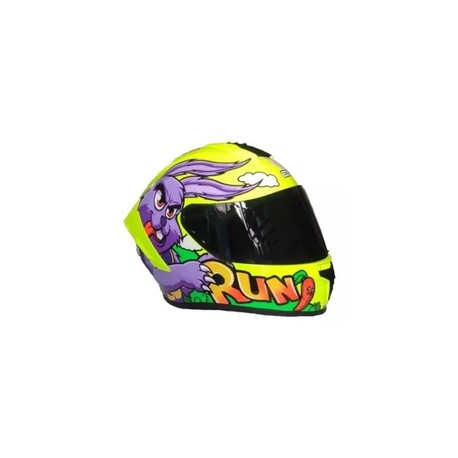 [EG-85.446.3.DS] CASCO INTEGRAL FRANKIE REVENGE VERDE    L