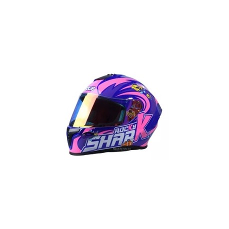 [EG-85.50.4.2.LS] CASCO INTEGRAL EDGE SHARK FUCSIA BRILLANTE M