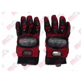 [GUA-7107-0001C] GUANTE P/MOTOCICLISTA IRON RACING COMANDANTE ROJO TALLA XL